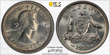 1959(m) 6D KM-58 Ag PR66