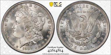 1884-O $1 MS67