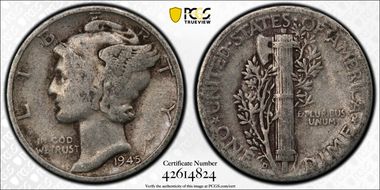 1945-D 10C D/Horiz D, FS-506 F15