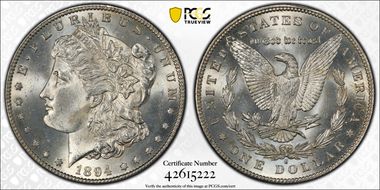 1894-S $1 MS65