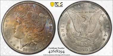 1880-CC $1 GSA Hoard MS63+