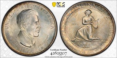 1936 50C Cincinnati MS67