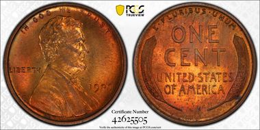 1909 VDB 1C MS64RB