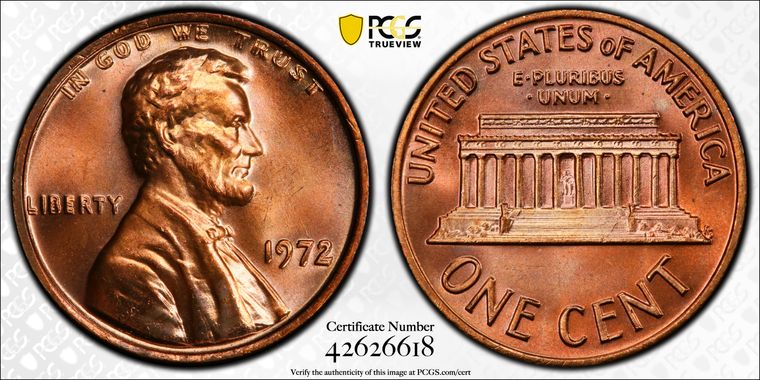 Cert 42626618 - Coin Image