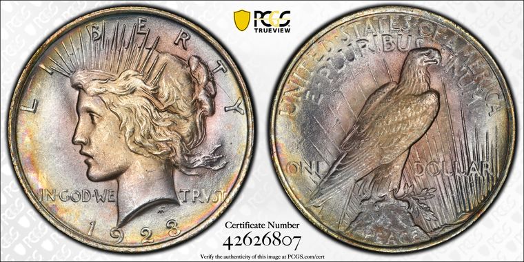 Cert 42626807 - Coin Image