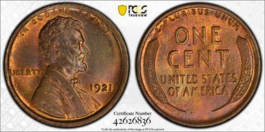 1921 1C MS64BN