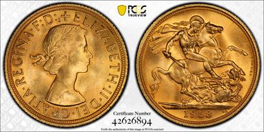 1958 Sov S-4125 St. George MS66