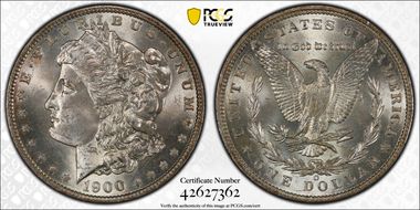 1900-O $1 MS66