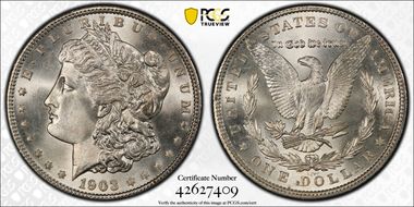 1903 $1 MS67