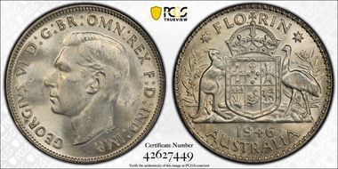 1946(m) Florin MS64