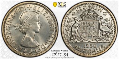 1958(m) Florin PR66