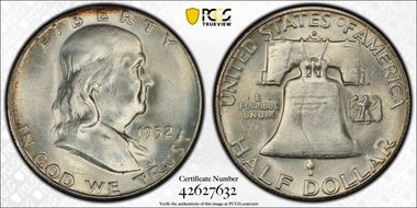 1952-S/S 50C RPM FS-501 MS65