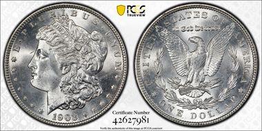 1903 $1 MS66