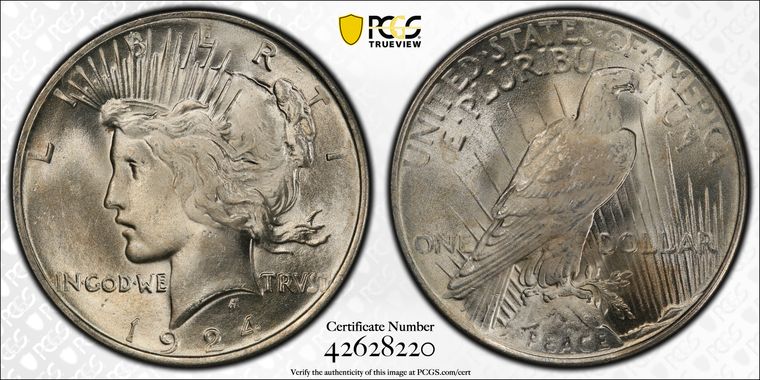 Cert 42628220 - Coin Image