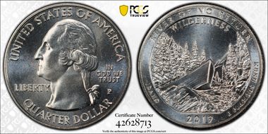 2019-P 25C Frank Church River of No Return NP MS67