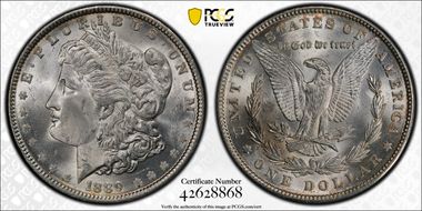 1889 $1 MS64