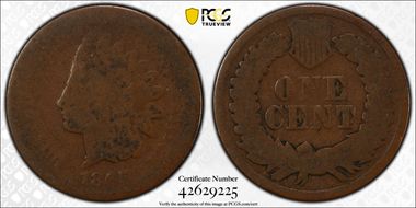 1865 1C Fancy 5 FR2BN