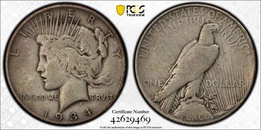 1934-D $1 F15