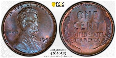 1940-D 1C MS66BN