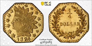 1880/70 25C BG-799H MS67PL