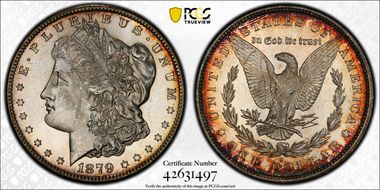 1879-S $1 MS65