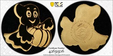 nd(2019) $1 Golden Little Ghost MS69
