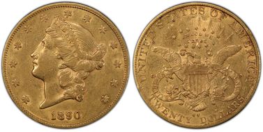 1890-CC $20 XF45