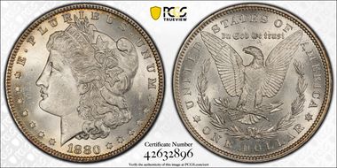 1880 $1 MS63