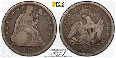 1871 $1 G6