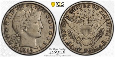 1915 50C VF30