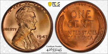 1947 1C MS66RD