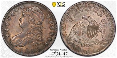 1813 50C AU58