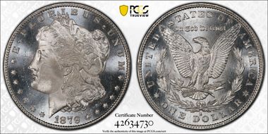 1879-S $1 MS66+