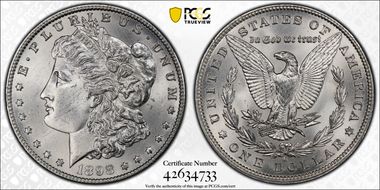 1898-O $1 MS65