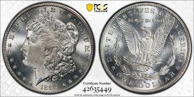 1889-S $1 MS65