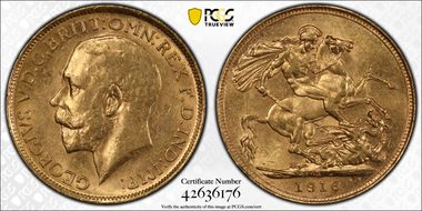 1916-S Sov S-4003 MS63