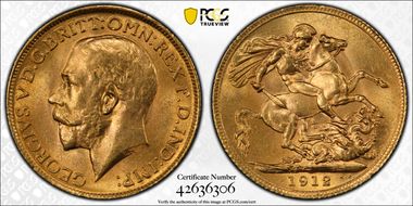 1912 Sov S-3996 MS64