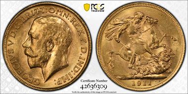 1911-M Sov S-3999 MS63