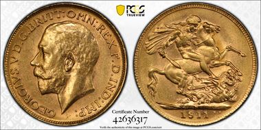 1911-P Sov S-4001 MS63