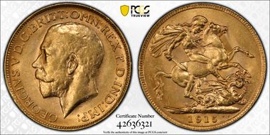 1915-P Sov S-4001 AU58