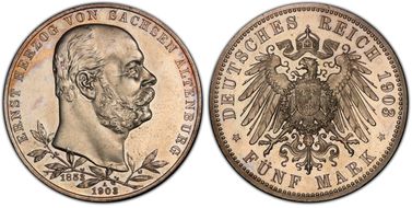 1903-A 5 Mk 50th Year J-144 PR63