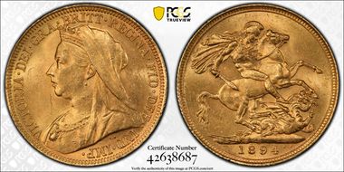 1894-S Sov S-3877 MS63