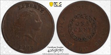 1793 1C Chain S-4, Periods VF25BN