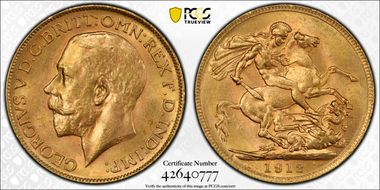 1912-P Sov S-4001 MS63