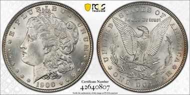 1900 $1 MS64