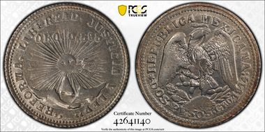 1914-GRO 2 Peso KM-643 MS62