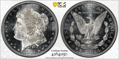 1882-S $1 MS66DMPL