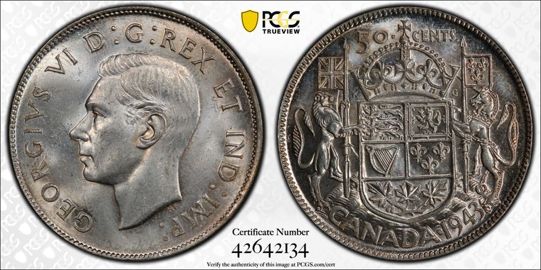 Cert 42642134 - Coin Image