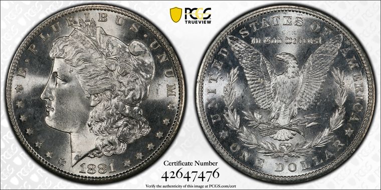 Cert 42647476 - Coin Image