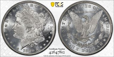 1880-O $1 MS64
